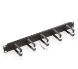 Formrack 19" 1U Cable Management Panel with metal brackets 73mm (HD)