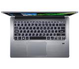 Acer Swift 3, SF314-58-51LU, Core i5-10210U( up to 4.2Ghz, 6MB cache), 14" IPS FHD (1920x1080), 4GB DDR4 onboard (1 slot free), 256GB PCIe SSD, Intel UHD Graphics, (WiFiAX), BT, KB Backlight, FPR, Linux, silver