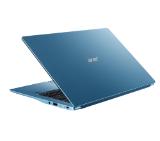 Acer Swift 3, SF314-57G-53K4, Core i5-1035G1 (up to 3.60 GHz, 6MB cache), 14.0" IPS FHD (1920x1080), 8GB DDR4 onboard, 512GB PCIe Gen3, GeForce MX350 2GB DDR5, HD Cam, (WiFiAX), BT, FPR, Backlit KBD, Win10 Home, Blue