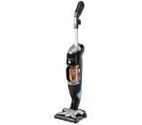 Rowenta RY7535WH, CLEAN & STEAM, cyclonic technology, 1700 W, up to 40 min. staem running time, 30 sec. heating time, dust container/bag capacity: 0.4 L, water tank capacity: 0.7 L, 2 microfibre covers for all floors, , Black and silver