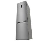 LG GBB72SADFN, Refrigerator, Bottom Freezer,  Inverter Linear Compressor, LED display, Wifi, 384l (277/107), 595x2030x682, LINEARCooling, DoorCooling+,  SmartThinQ, A+++ energy class, Inox