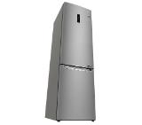 LG GBB72SADFN, Refrigerator, Bottom Freezer,  Inverter Linear Compressor, LED display, Wifi, 384l (277/107), 595x2030x682, LINEARCooling, DoorCooling+,  SmartThinQ, A+++ energy class, Inox