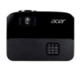 Acer Projector X1123HP, DLP, SVGA (800x600), 4000 ANSI Lumens, 20000:1, 3D, HDMI, VGA, RCA, Audio in, Audio out, VGA out, Speaker 3W, Bluelight Shield, LumiSense, 3D, 2.4kg, Lamp life up to 15000 hours, Black