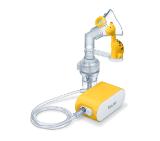 Beurer IH 58 Kids Nebuliser, compressed air technology, from the 1st month, approx. 0.25 ml/min, With a removable ''giraffe'', mouthpiece,silicone children's and baby mask, angled fitting,atomiser, 10 filters, hose and storage bag,Can be desinfected