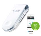 Beurer PC 100 PostureControl posture trainer, Helps to prevent back problems, Easy to attach, Feedback in real time, Memory capacity: 14 days, With lithium-ion battery, Compatible with iOS 10.0, Android 5.0, Bluetooth 4.0 or above