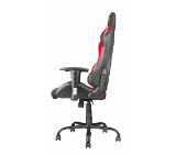 TRUST GXT 707R Resto Gaming Chair - red +  GXT 260 Cendor Headset Stand