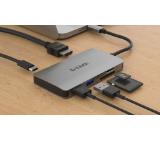 D-Link 6-in-1 USB-C Hub with HDMI/Card Reader/Power Delivery