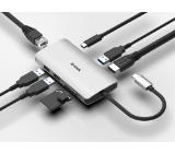 D-Link 8-in-1 USB-C Hub with HDMI/Ethernet/Card Reader/Power Delivery