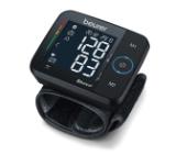 Beurer BC 54 BT wrist blood pressure monitor Bluetooth, Black display, Wireless transfer, 2x60 memory spaces, Risk indicator,Arrhythmia detection,Medical device,Wrist circumferences from 13.5 to 21.5 cm,Date and time/automatic switch-off, HealthManager