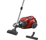 Bosch BGC41Q69  Vacuum Cleaner, Bagless type,  69 dB(A), SilenceSoundSystem, Series 6, red/black