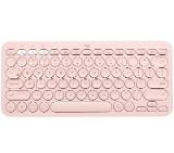 Logitech K380 Multi-Device Bluetooth Keyboard - UK English (Qwerty) - Rose