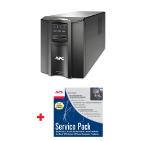APC Smart-UPS 1000VA LCD 230V with SmartConnect + APC Service Pack 3 Year Warranty Extension (for new product purchases)