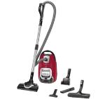 Rowenta RO7473EA SILENCE FORCE ALLERGY+ 58dB, Red, Mini turbobrush, parquet brush, XL crevice tool, sofa brush - 4,5L