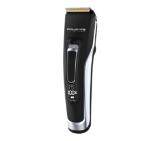 Rowenta TN5240F0 Hair trimmer Advancer, hair & beard, washable blades, self-sharpening stainless steel blades, 120min autonomy, lithium - ion, full charging 1h30min, micro precision beard comb, cordless + corded, pouch, cleaning brush & oil
