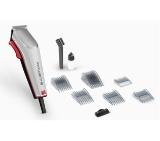 Rowenta TN1300F0 Hair Clipper Perfect Line 2 silver, 1 speed, 6 fix hair combs, micro setting (0,6-0,9-1.2mm), hair settings (0.6-25mm), heights hair clipper (9),corded, pouch, oil &cleaning brush