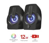 TRUST Gemi 2.0 Speaker RGB Black