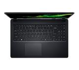 Acer Aspire 3, A315-56-31R7, Intel Core i3-1005G1 (up to 3.4 GHz, 4MB), 15.6" FHD (1920x1080) AG, HD Cam, 8GB DDR4 (4GB onboard), 512GB SSD PCIe+2.5" SATA slot free, No HDD kit, Intel UHD, Linux, Black