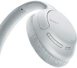 Sony Headset WH-CH710N, Bluetooth/NFC, Artificial Intelligence Noise Cancelling, Google/Siri voice assistant, white