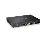 ZyXEL XS1930-12HP, 8-port Multi-Gigabit Smart Managed PoE Switch 375Watt 802.3BT, 2 x 10GbE + 2 x SFP+ Uplink