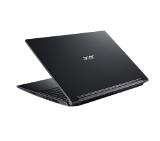Acer Aspire 7, A715-75G-72AL, Intel Core i7-9750H(2.60Ghz up to 4.50Ghz, 12MB), 15.6" FHD (1920 x 1080) IPS AG, HD Cam, 8 GB DDR4(1 slot free), 512GB PCIe NVMe SSD, nVIDIA GeForce GTX 1650 4GB GDDR6, 802.11ax, BT 5.0, FPR, BackLit Kbd, Linux Black
