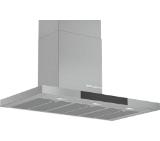 Bosch DWB98JQ50 SER6; Premium; Chimney hood 90cm A+, max 843 m3/h, 55 dB, Box design, AirSensor, inox filters