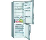 Bosch KGN49AIEQ SER6; Premium; Free-standing fridge-freezer NoFrost, E, 203/70/67cm, 435l(330+105), 40dB, VitaFresh Plus, inox EasyClean doors, display