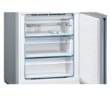 Bosch KGN49XIEA SER4; Comfort; Free-standing fridge-freezer NoFrost, E, 203/70/67cm, 435l(330+105), 40dB, VitaFresh, inox EasyClean doors, display