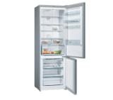 Bosch KGN49XLEA SER4; Comfort; Free-standing fridge-freezer NoFrost, E, 203/70/67cm, 435l(330+105), 40dB, VitaFresh, Inox-look, display