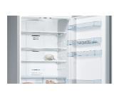 Bosch KGN49XLEA SER4; Comfort; Free-standing fridge-freezer NoFrost, E, 203/70/67cm, 435l(330+105), 40dB, VitaFresh, Inox-look, display