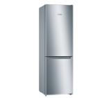 Bosch KGN33NLEB SER2; Comfort; Free-standing fridge-freezer NoFrost, E, 176/60/66cm, 279l(192+87), 42dB, MultiBox, Inox-look, HolidayMode