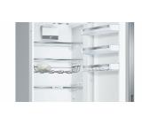 Bosch KGE39AICA SER6; Comfort; Fridge-freezer LowFrost, C, 201/60/65cm, 337l(249+88), 38dB, VitaFresh, inox EasyClean doors