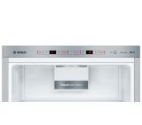 Bosch KGE39AICA SER6; Comfort; Fridge-freezer LowFrost, C, 201/60/65cm, 337l(249+88), 38dB, VitaFresh, inox EasyClean doors