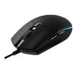 Logitech G102 Mouse, Lightsync RGB, 8000 DPI, 6 Programmable Buttons, Black