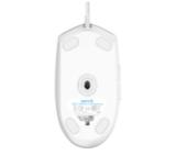 Logitech G102 Mouse, Lightsync RGB, 8000 DPI, 6 Programmable Buttons, White