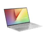 Asus VivoBook15 X512JA-WB501, Intel Core i5-1035G1 (up to 3.6GHz, 6MB), 15.6" FHD (1920x1080) LED AG, 8GB DDR4(4GB on board) , SSD 256 GB PCIE, Linux, Transparent Silver