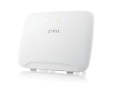 ZyXEL 4G LTE Cat4 802.11ac WiFi Router, 150Mbp LTE, 4GBE LAN, Dual-band AC1200 MU-MIMO, optional ext. LTE antenna