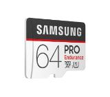 Samsung 64 GB micro SD Card PRO Endurance, Adapter, Class10, Waterproof, Magnet-proof, Temperature-proof, X-ray-proof, Read 100 MB/s - Write 30 MB/s