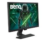 BenQ GL2480E, 24" TN, 1ms, 1920x1080 FHD, 75Hz, Eye-care Stylish Monitor, ePaper Mode, 72% NTSC, Flicker-free, LBL, Brightness Intelligence (B.I.), 1000:1, DCR: 12M:1, 8bit, 250 cd/m, DVI, VGA, HDMI, Black