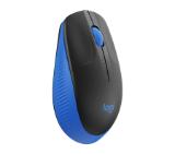 Logitech M190 Full-size wireless mouse - BLUE - 2.4GHZ - N/A - EMEA - M190