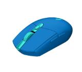 Logitech G305 Wireless Mouse, Lightsync RGB, Lightspeed Wireless, HERO 12K DPI Sensor, 400 IPS, 6 Programmable Buttons, Blue