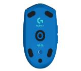 Logitech G305 Wireless Mouse, Lightsync RGB, Lightspeed Wireless, HERO 12K DPI Sensor, 400 IPS, 6 Programmable Buttons, Blue