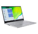 Acer Swift 3, SF314-42-R988, AMD Ryzen 5 4500U (2.3GHz up to 4.0GHz, 8MB), 14'' FHD (1920x1080) IPS AG, 8GB LPDDR4 4266MHz, 512GB NVMe SSD, Radeon Graphics, Wi-Fi 6ax, BT, KB Backlight, Win 10 Home, 1.20 kg, Pure Silver