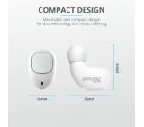 TRUST Nika Compact Bluetooth Earphones White