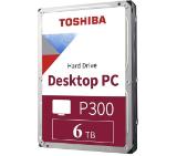 Toshiba P300 6TB ( 3.5", 128MB, 5400 RPM, SATA 6Gb/s )