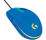 Logitech G102 Mouse, Lightsync RGB, 8000 DPI, 6 Programmable Buttons, Blue
