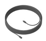 Logitech MeetUp Mic Extension Cable 10m, Graphite