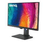 BenQ PD2705Q, 27" IPS LED, 5ms, 2560x1440 2K QHD, Designer Monitor, AQCOLOR, 100% sRGB, HDR10, B.I., LBL, KVM, ICCsync, CAD/CAM, DualView, Contrast 1000:1, 300 cd/m2, HDMI, DP, USB Type-C(Power 65W, DP alt), Speakers 2x2W, Height Adj., Swivel, Tilt, Gray