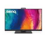 BenQ PD2705Q, 27" IPS LED, 5ms, 2560x1440 2K QHD, Designer Monitor, AQCOLOR, 100% sRGB, HDR10, B.I., LBL, KVM, ICCsync, CAD/CAM, DualView, Contrast 1000:1, 300 cd/m2, HDMI, DP, USB Type-C(Power 65W, DP alt), Speakers 2x2W, Height Adj., Swivel, Tilt, Gray