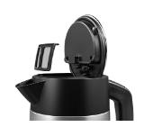 Bosch TWK4P440, Kettle, DesignLine, 2000-2400 W, 1.7 l,  OneCup function, Stainless steel