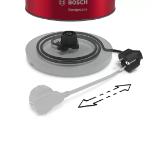Bosch TWK4P434, Kettle, DesignLine, 2000-2400 W, 1.7 l,  OneCup function, Red